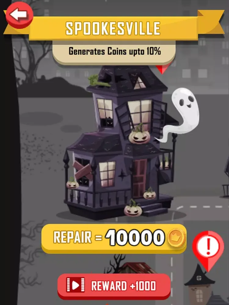 Ảnh chụp màn hình của Halloween City: Dragon Plane iPad 